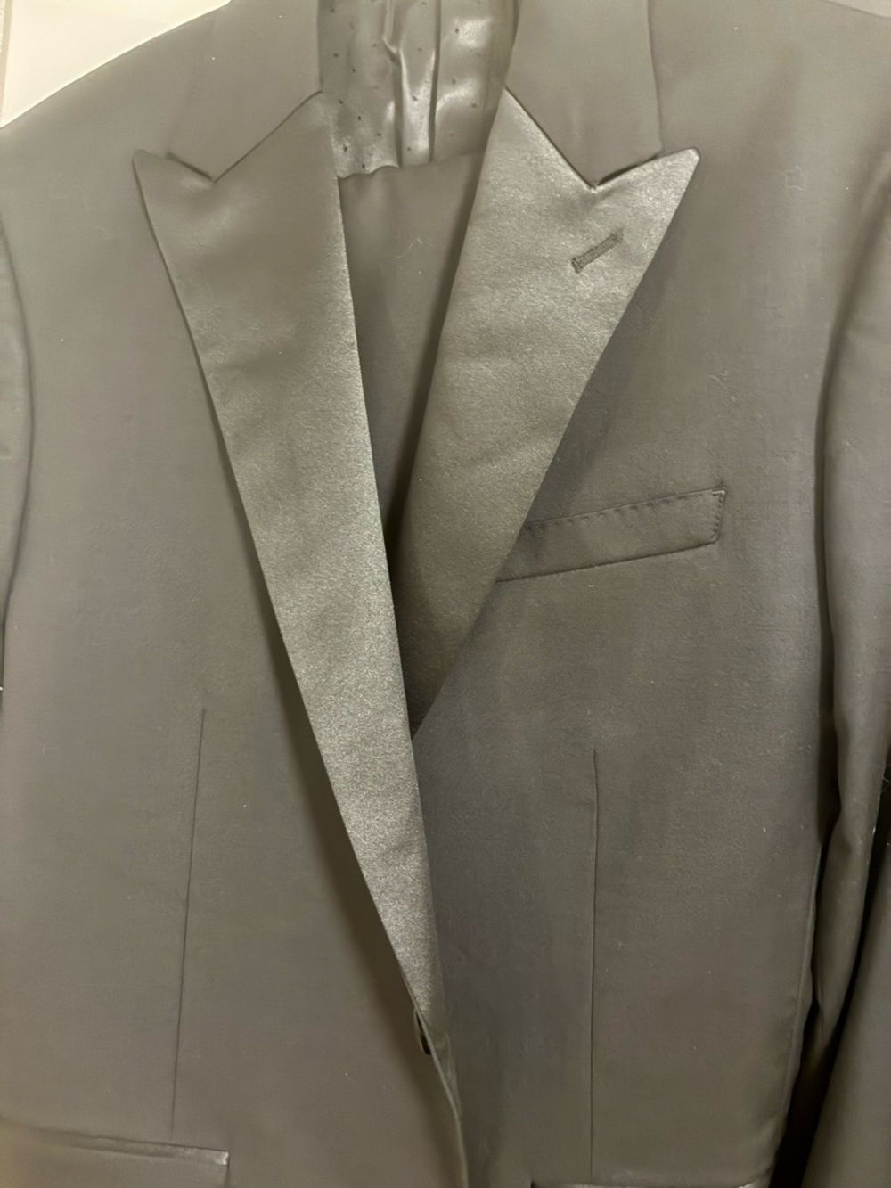 Bonobos Black Peak Lapel Tuxedo (jacket and pants)